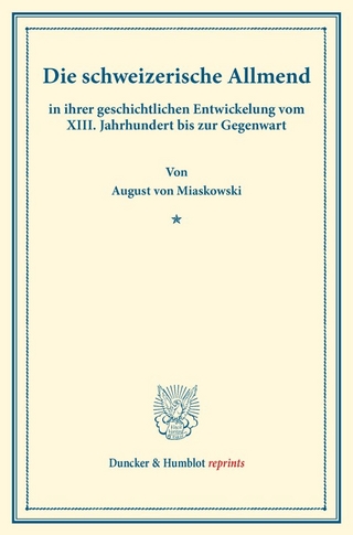 Die schweizerische Allmend