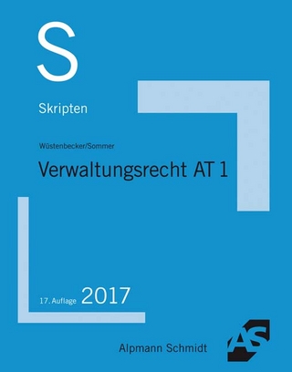 Skript Verwaltungsrecht AT 1