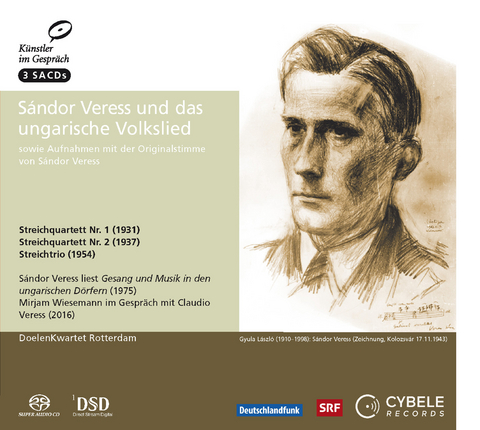S&aacute;ndor Veress und das ungarische Volkslied - S&aacute;ndor Veress, Mirjam Wiesemann, Claudio Veress