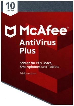 McAfee AntiVirus Plus 10 Device, 1 Code in a Box
