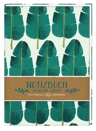 Notizbuch - Blätter (All about green)