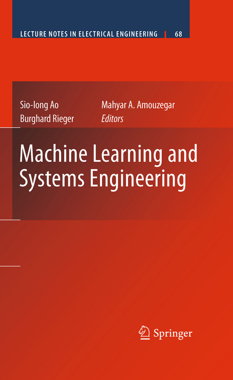 Machine Learning and Systems Engineering - 