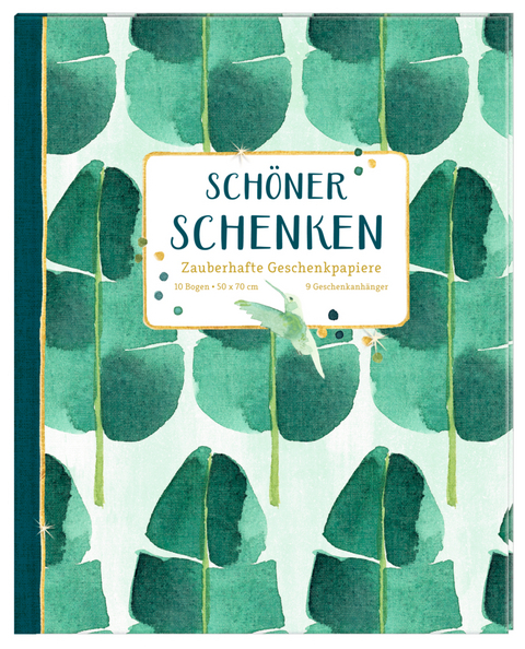Geschenkpapier-Buch - Sch&ouml;ner schenken (All about green)