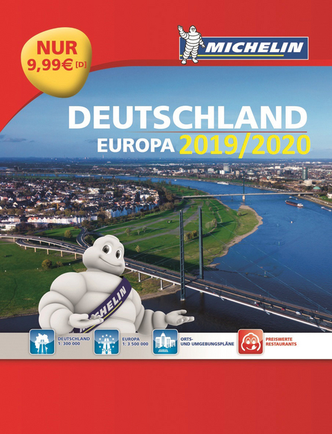 Michelin Stra&szlig;enatlas Deutschland & Europa 2019/2020