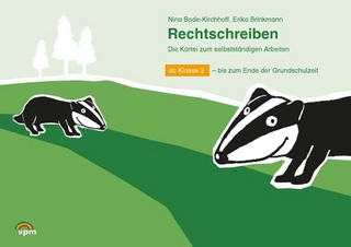 Rechtschreiben - Die Kartei zum selbstständigen Arbeiten