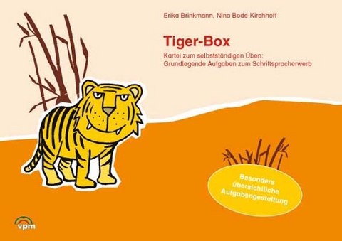 Tiger-Box - Die Kartei zum selbstst&auml;ndigen Arbeiten. Grundlegende Aufgaben zum Schriftspracherwerb