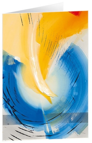 Freiheit - Kunst-Faltkarten mit Text (5 Stück)