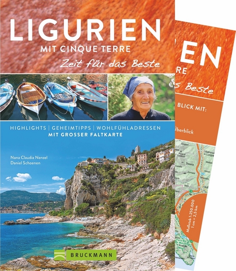 Ligurien mit Cinque Terre &ndash; Zeit f&uuml;r das Beste - Nana Claudia Nenzel, Daniel Schoenen