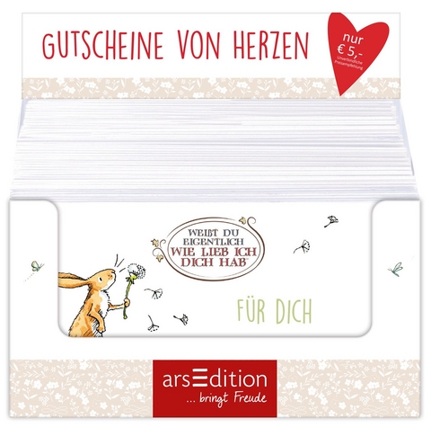 Display Wei&szlig;t du eigentlich... Gutscheinhefte