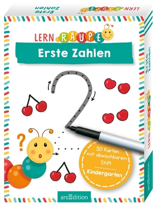 Lernraupe - Erste Zahlen