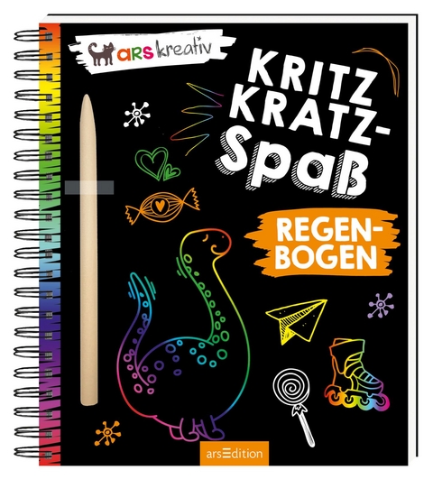 Kritzkratz-Spa&szlig; Regenbogen