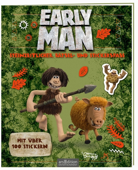 Early Man - Steinzeitlicher R&auml;tsel- und Stickerspa&szlig;