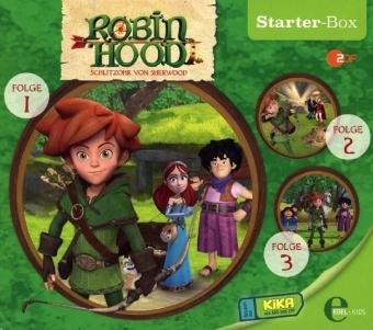 Robin Hood - Schlitzohr von Sherwood - Starter-Box. Tl.1, 3 DVD