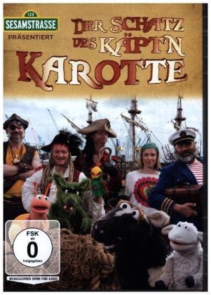 Sesamstra&szlig;e pr&auml;sentiert: Der Schatz des K&auml;pt'n Karotte, 1 DVD