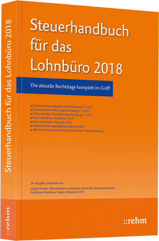 Steuerhandbuch für das Lohnbüro 2018