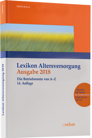 Lexikon Altersversorgung 2018