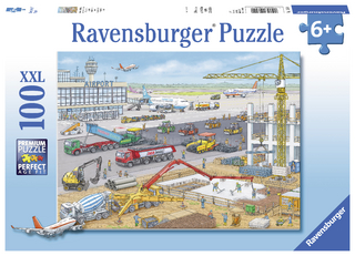 Baustelle am Flughafen