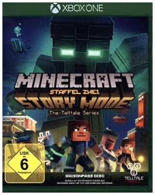Minecraft, Story Mode, Season 2, Season Pass, 1 Xbox One-Blu-ray Disc