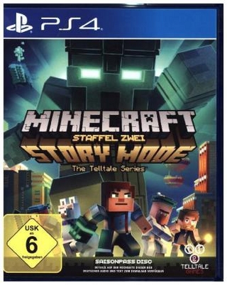Minecraft, Story Mode, Staffel zwei, Saisonpass Disc, 1 PS4-Blu-ray Disc