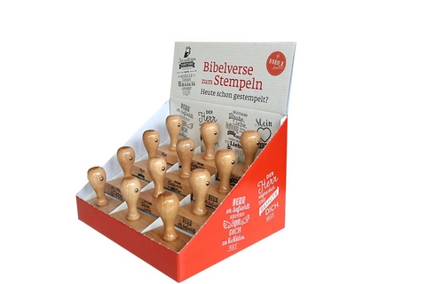 Display Stempel Bibelverse "Bibel kreativ" 1