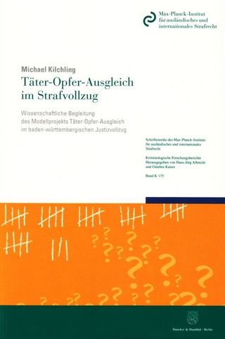 Täter-Opfer-Ausgleich im Strafvollzug.