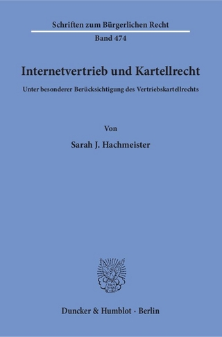 Internetvertrieb und Kartellrecht.