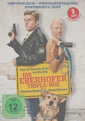 Die Eberhofer Triple Box, 3 DVD, 3 DVD-Video - 