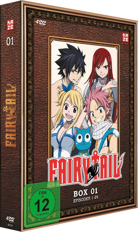 Fairy Tail - TV-Serie - Box 1 (Episoden 1-24) (4 DVDs) - Shinji Ishihira