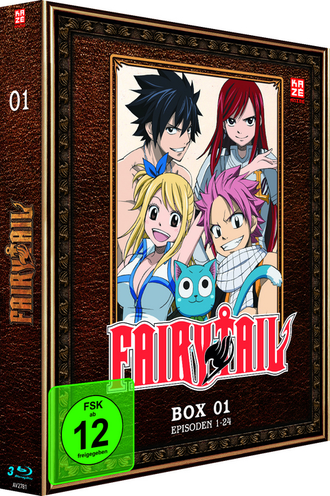 Fairy Tail - TV-Serie - Box 1 (Episoden 1-24) (3 Blu-rays) - Shinji Ishihira