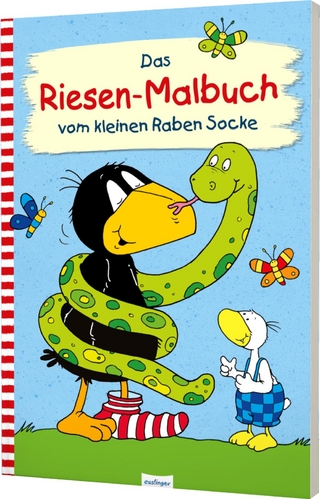 Der kleine Rabe Socke: Das Riesen-Malbuch vom kleinen Raben Socke