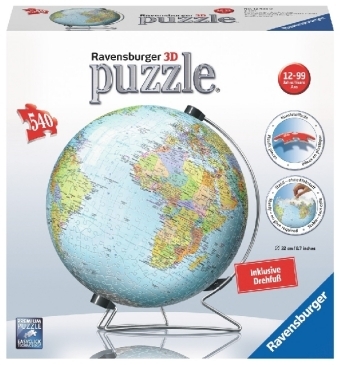 puzzleball, Globus in deutscher Sprache