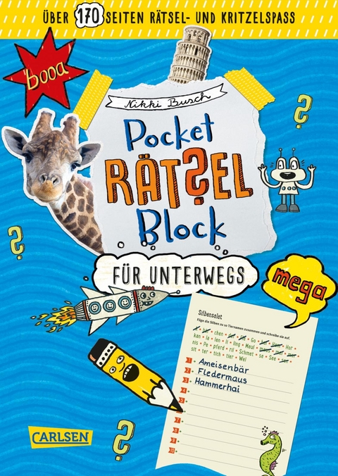 Pocket-R&auml;tsel-Block: R&auml;tsel f&uuml;r unterwegs - Nikki Busch