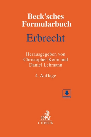 Beck'sches Formularbuch Erbrecht
