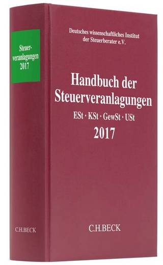 Handbuch der Steuerveranlagungen