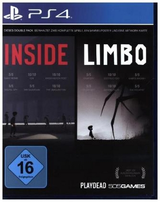 Inside / Limbo Double Pack, PS4-Blu-Ray-Disc