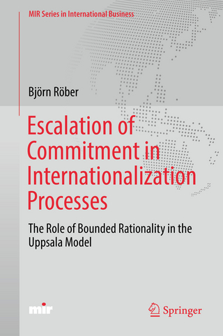 Escalation of Commitment in Internationalization Processes