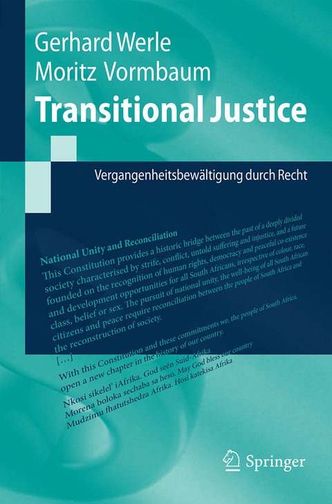Transitional Justice - Gerhard Werle, Moritz Vormbaum