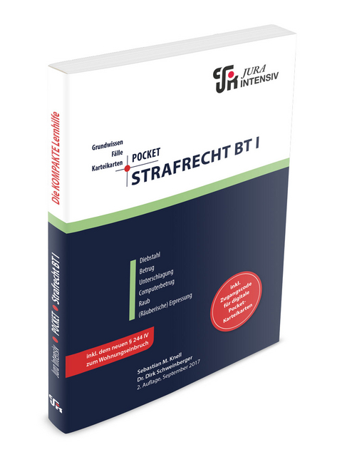 Pocket Strafrecht BT I - Sebastian M. Knell, Dr. Dirk Schweinberger