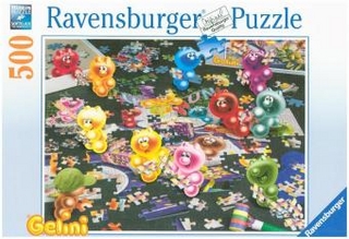 Gelini beim Puzzlen (Puzzle)