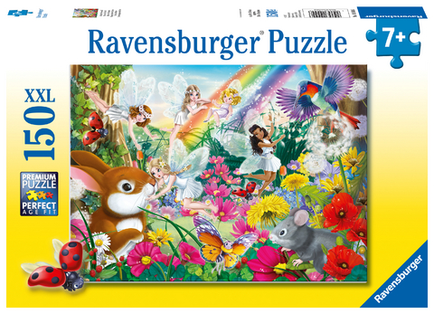Ravensburger Kinderpuzzle - 10044 Sch&ouml;ner Feenwald - Feen-Puzzle f&uuml;r Kinder ab 7 Jahren, mit 150 Teilen im XXL-Format