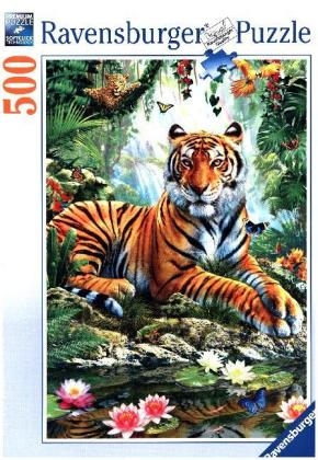 Tiger im Urwald (Puzzle)