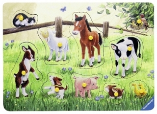 Heimische Tierkinder (Kinderpuzzle)