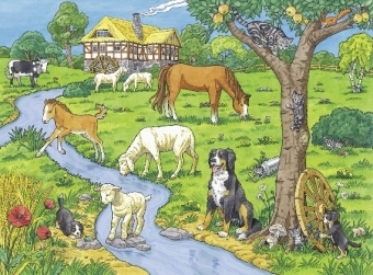 Liebste Bauernhoftiere (Kinderpuzzle)