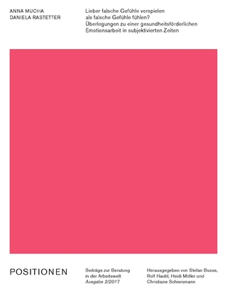 Lieber falsche Gefühle vorspielen als falsche Gefühle fühlen?