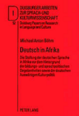 Deutsch in Afrika