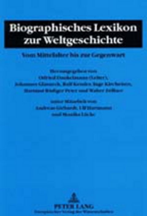 Biographisches Lexikon zur Weltgeschichte - 