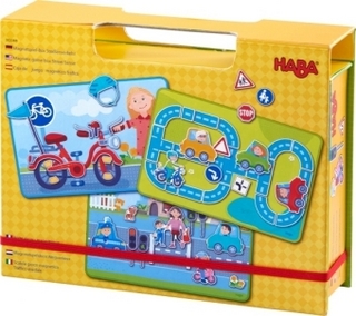 Magnetspiel-Box Straßenverkehr (Kinderspiel)