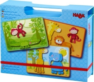 Magnetspiel-Box Tier-Safari (Kinderspiel)