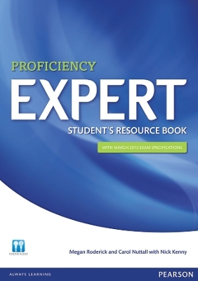 Expert Proficiency Student's Resource Book with Key - Megan Roderick, Carol Nuttall, Nick Kenny