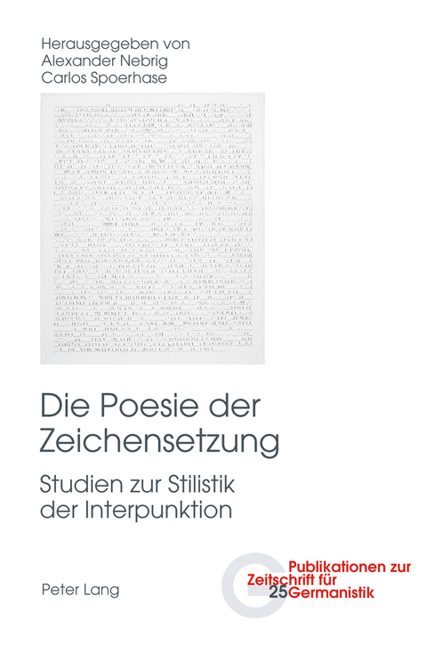 Die Poesie der Zeichensetzung - 